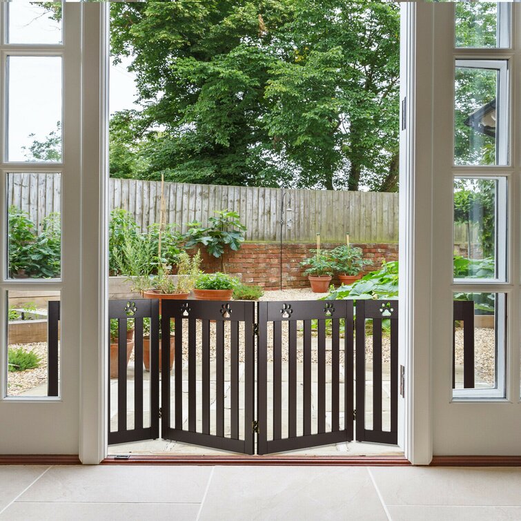 Wayfair freestanding deals pet gate